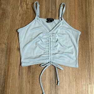 Rue21 Light Blue Crop Top XS